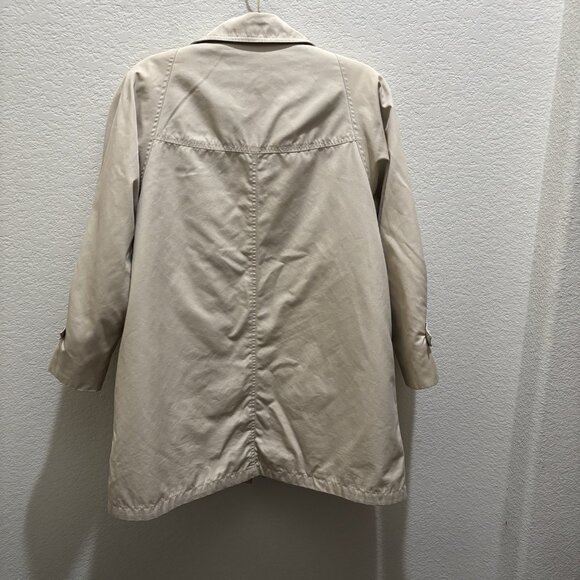 Vintage Womens London Fog Tan With Removable Liner Trench Coat - Picture 1 of 8